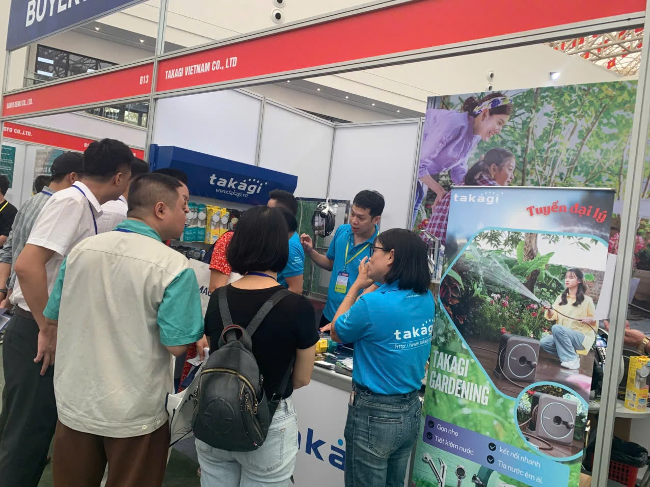 Takagi Việt Nam tham gia Hội chợ Công nghiệp hỗ trợ Hà Nội 2025