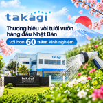 Takagi - Thương hiệu vòi tưới vườn hàng đầu nhật bản